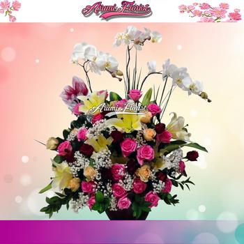 Karangan Bunga Anggrek