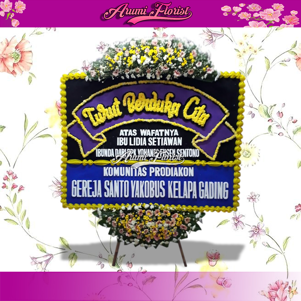 Toko Bunga di Rawa Buaya